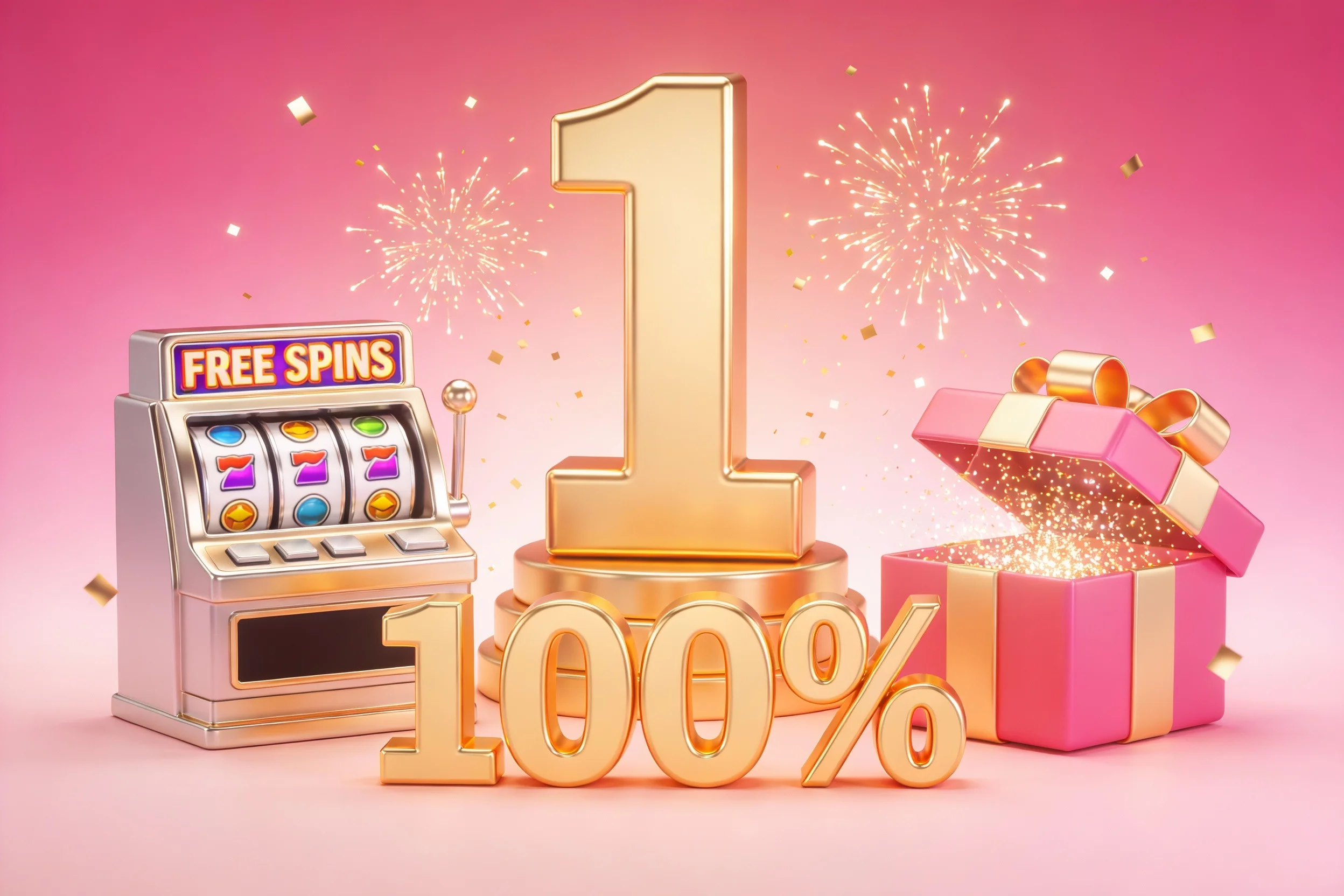 1st Deposit: 100% Match Bonus